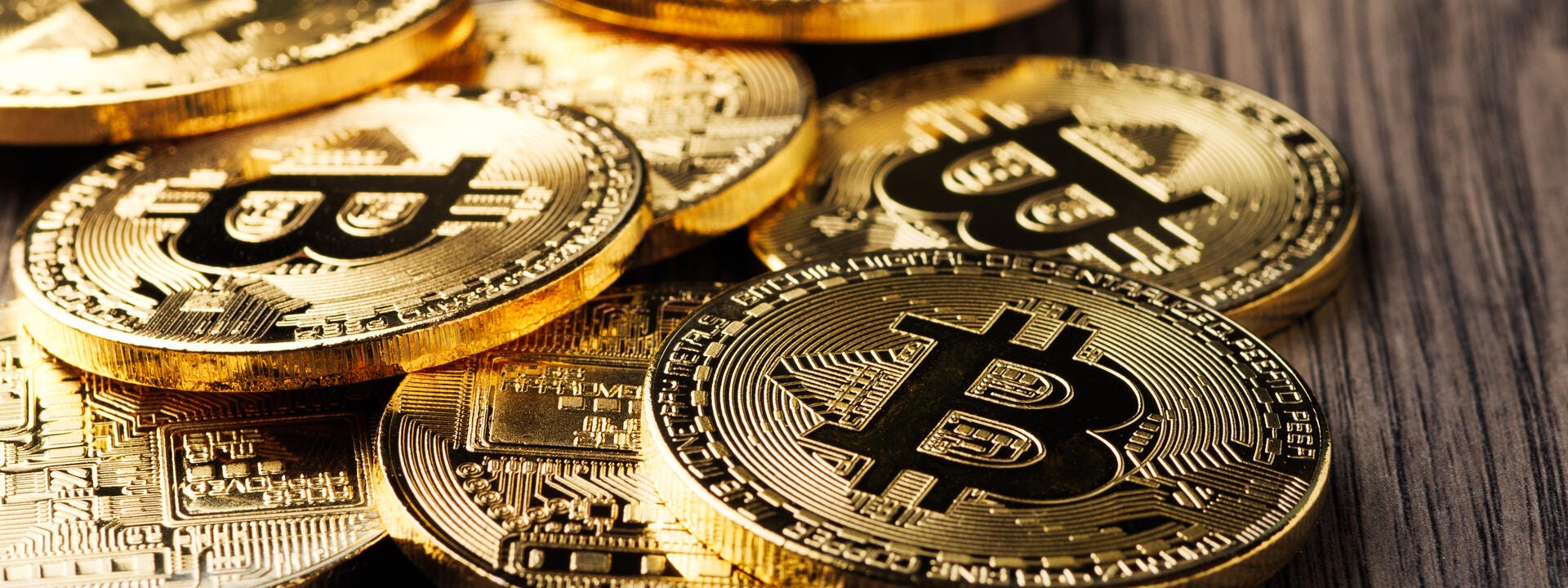 a pile of gold coins