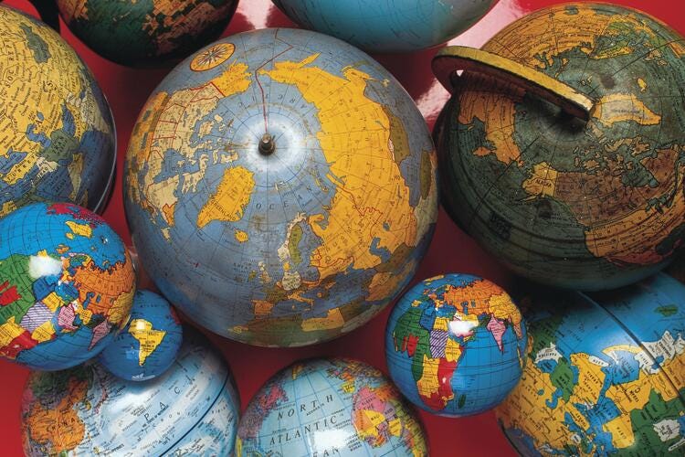 a group of painted eggs