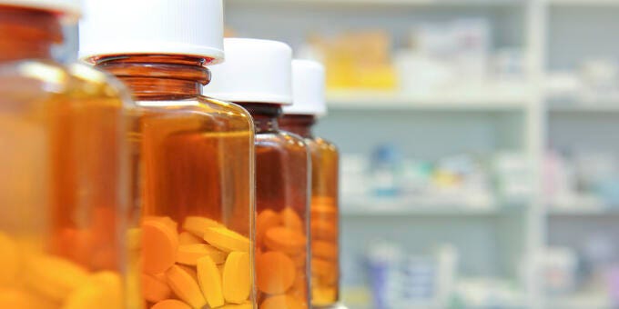 a group of bottles of liquid