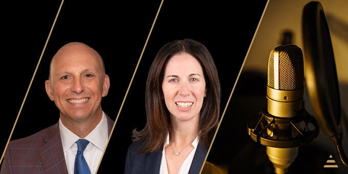 a man and woman smiling