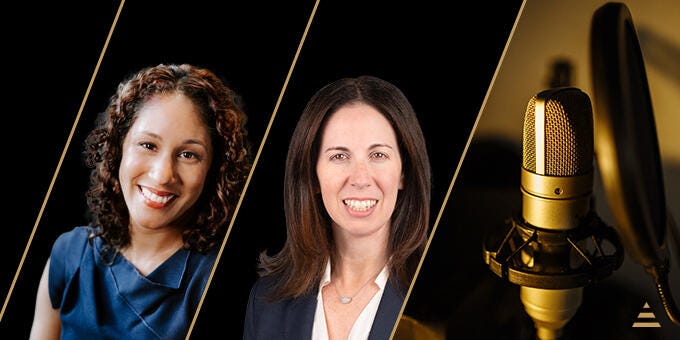 a couple of women smiling