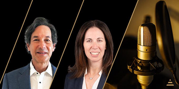 a man and woman smiling