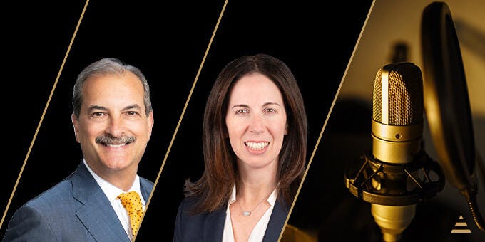 a man and woman smiling