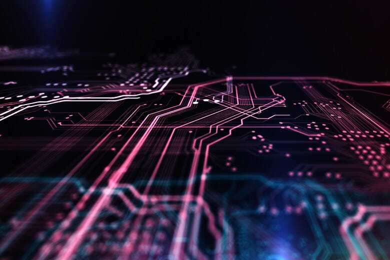 a close-up of a computer screen