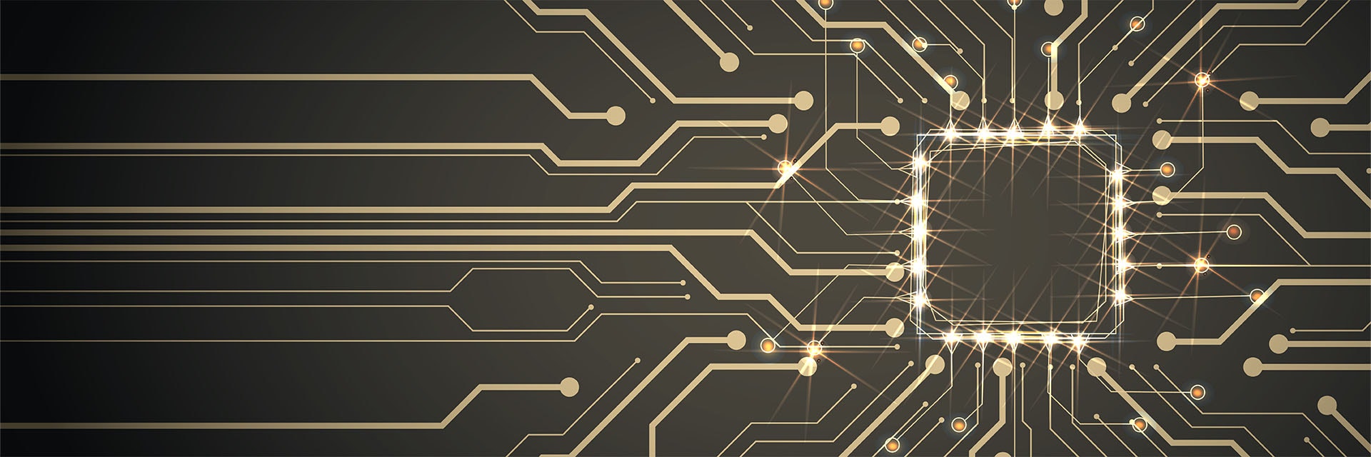 a black background with white dots and lines