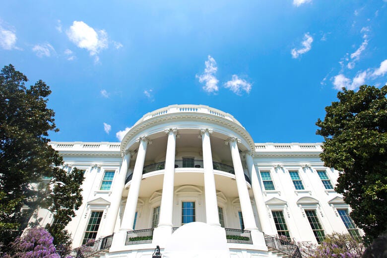 a white building with columns